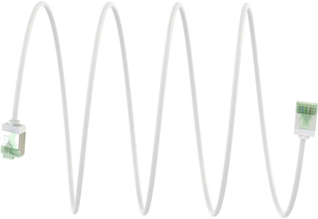 U/FTP cat 8.1 - 5 Meter - Weiss - Goobay