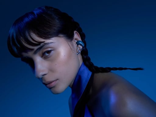 Cuffie Bose Ultra Open Earbuds, Blu - Comode, Audio Immersivo e Design Elegante