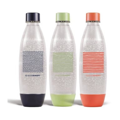 Bouteilles SODASTREAM - Fuse Edition Limitée - Pack de 3 bouteilles 1L - Sans PFAS - Neuf