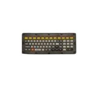 Zebra KYBD-QW-VC80-S-1 clavier Médical USB QWERTY Anglais américain Noir, Jaune