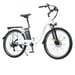 Vélo électrique isinwheel U2 pour adultes, 26'' 250W 36V 13Ah Batterie amovible, vélo électrique pour les déplacements en ville, Shimano 7 vitesses-Blanc