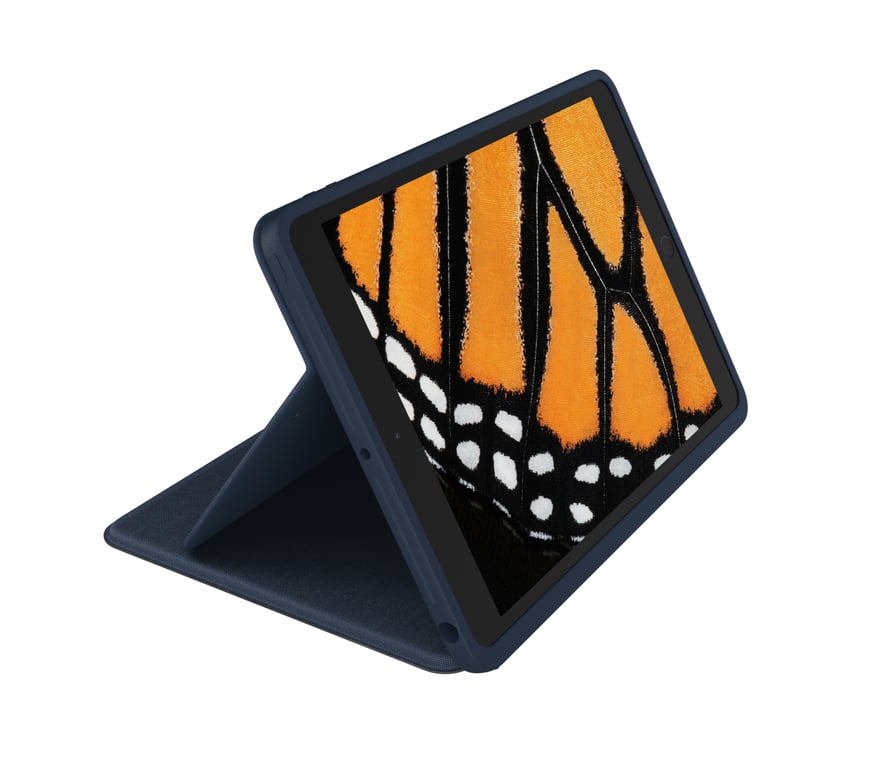 Logitech 920-010367 clavier pour tablette QWERTY Anglais britannique Smart Connector Bleu - Neuf