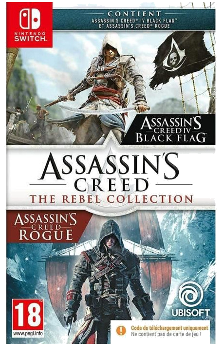 Assassin's Creed - Rebel Collection (Code dans la boite) Jeu Switch