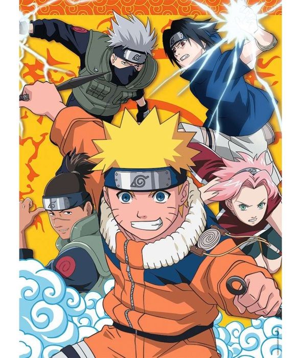 Puzzle 250 pièces : Naruto à 'académie des ninjas Ravensburger Nathan - vue 5