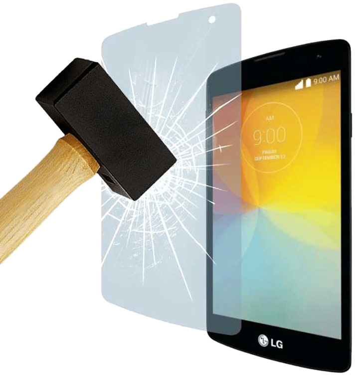 Film verre trempé compatible LG F60