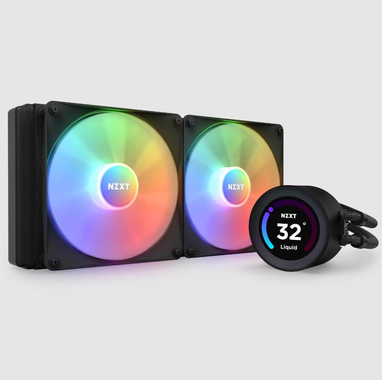 NZXT Kraken Elite 280 RGB Processeur Refroidisseur de liquide tout en un 14 cm 1 pièce Neuf - vue 6