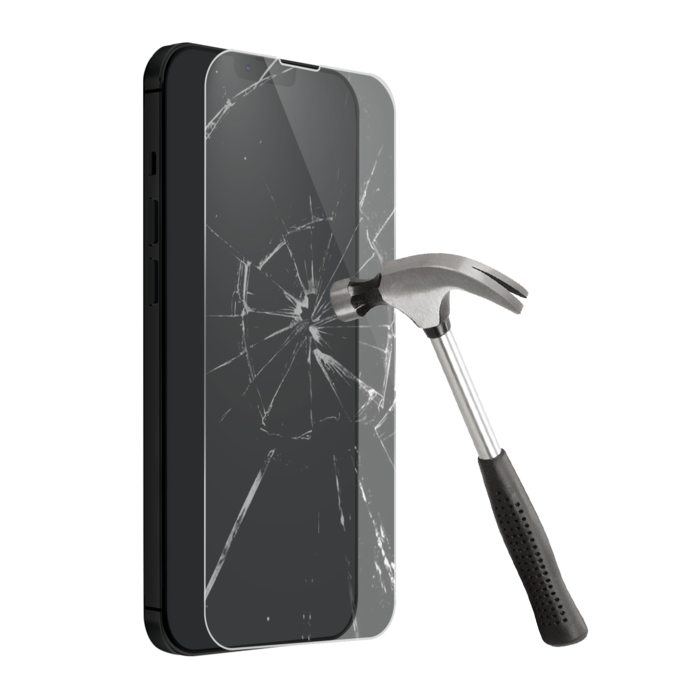 Protecteur d'écran en verre trempé de qualité supérieure pour Apple iPhone 14 Plus, transparent