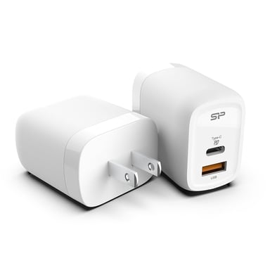 SILICON POWER Boost Charger QM25 30W USB Tipo-A USB Tipo-C Blanco