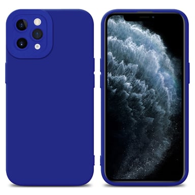 Coque pour Apple iPhone 11 PRO MAX en FLUID BLEU Housse de protection Étui en silicone TPU flexible