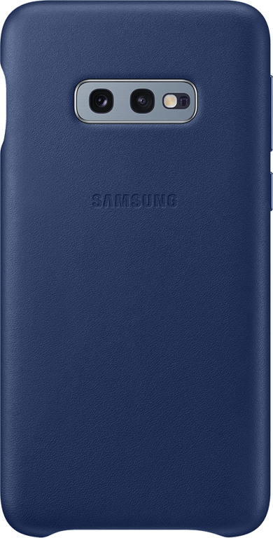 Coque en Cuir pour Samsung G S10E Bleue marine Samsung
