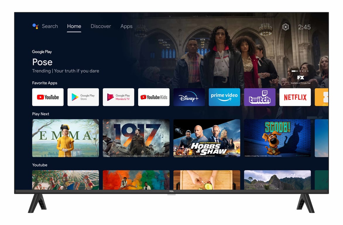 TCL FHD7900 101 6 cm 40 Full HD Smart TV Wifi Neuf - vue 2