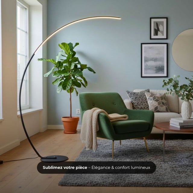Lampadaire Arc Neuf - vue 2