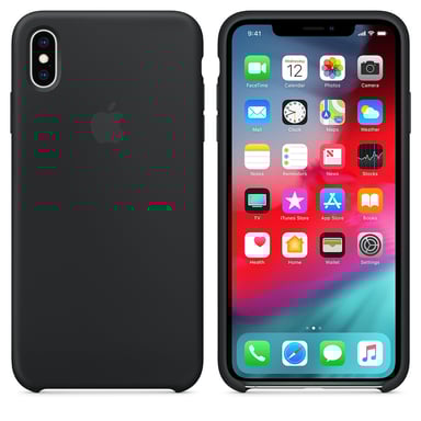 Apple MRWE2ZM/A cover protettiva per cellulare 16,5 cm (6.5'') Nero Apple iPhone XS Max