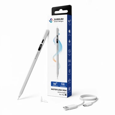 SUBBLIM SUBPEN-IOS001 stylet 70 g Blanc