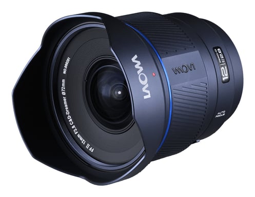 Laowa 12mm f/2.8 Lite Zero-D FF, Sony FE MILC Objectif ultra large Noir