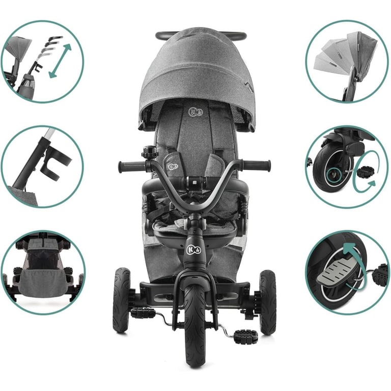 Tricycle Evolutif EASYTWIST pour Enfants de à Neuf - vue 2