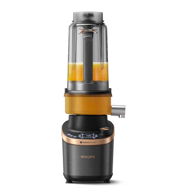 Blender Philips Flip&Juice HR3770/00 – 1500W, 2L, 12 Vitesses, Extracteur de Jus - vue 5