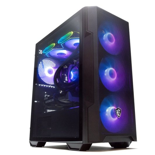PC Gamer PcCom Ready Ryzen 7 RAM SSD RTX 5060 8 Go Windows 11 Home Neuf - vue 4
