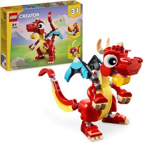 Construisez le Dragon Rouge LEGO Creator 31145 - Modèle Époustouflant - Neuf