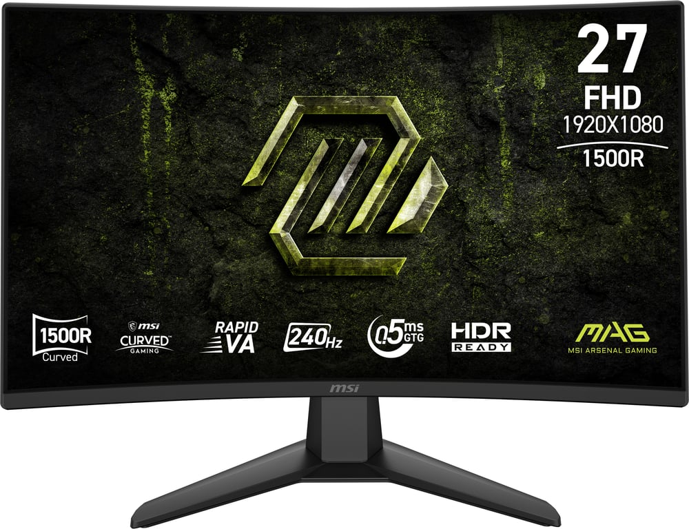 MSI MAG 274CF X24 écran plat de PC 68 6 cm 27 1920 x 1080 pixels Full HD Neuf - vue 1