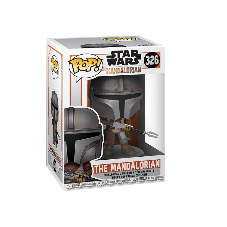Figurine Funko Pop! StarWars:Mandalorian 10Mand.WChrome - vue 10