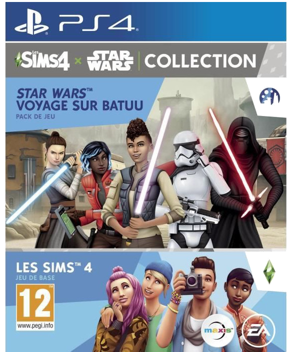 SIMS 4 Jeu PS4 + Star Wars Voyage sur Batuu Extension PS4