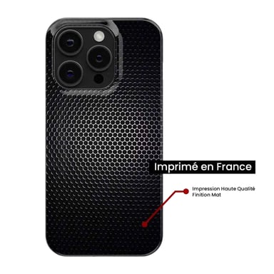 Funda de silicona - Compatible con Samsung Galaxy A35 5G - diseño dark metal