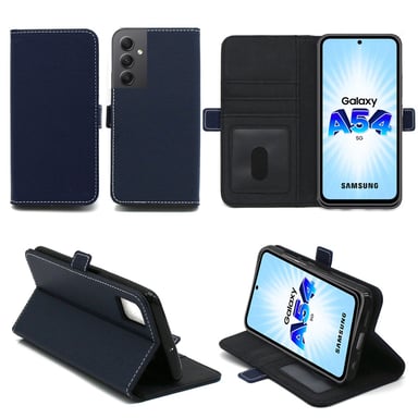 Samsung Galaxy A54 5G Etui / Housse pochette protection bleu