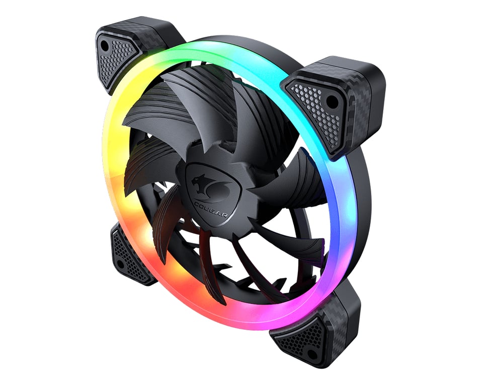 Cougar Lot de 3 Ventilateurs de boitier Vortex VK RGB 12cm Neuf - vue 3