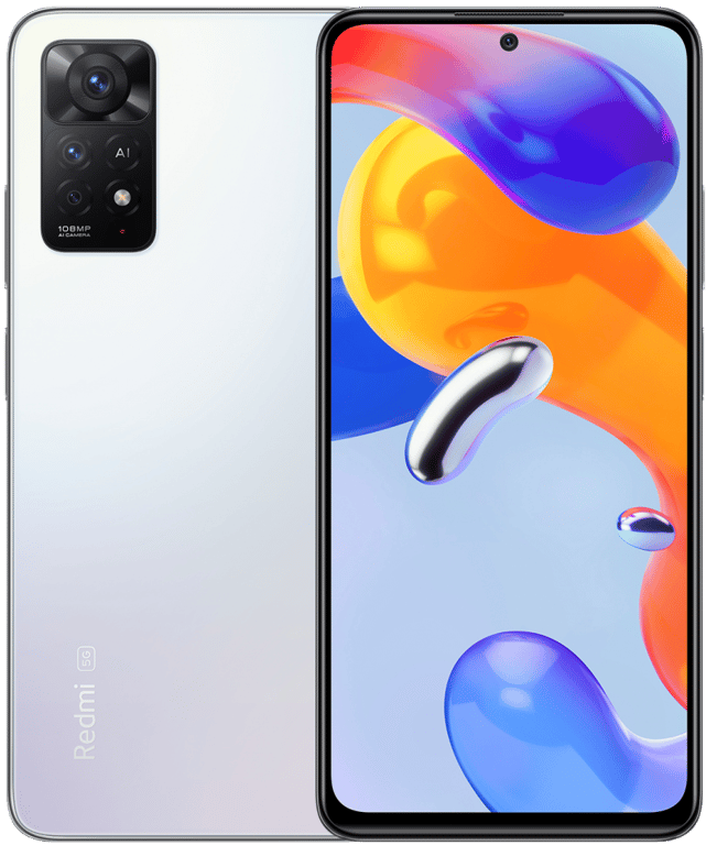 Xiaomi Redmi Note 11Pro, 128Go, Blanc, débloqué