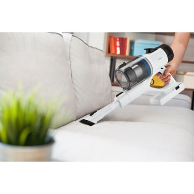 MEDION P400 W+ Aspirateur-balai 2 en 1 Batterie Sec&humide HEPA Sans sac 400 W Blanc 2500 Ah
