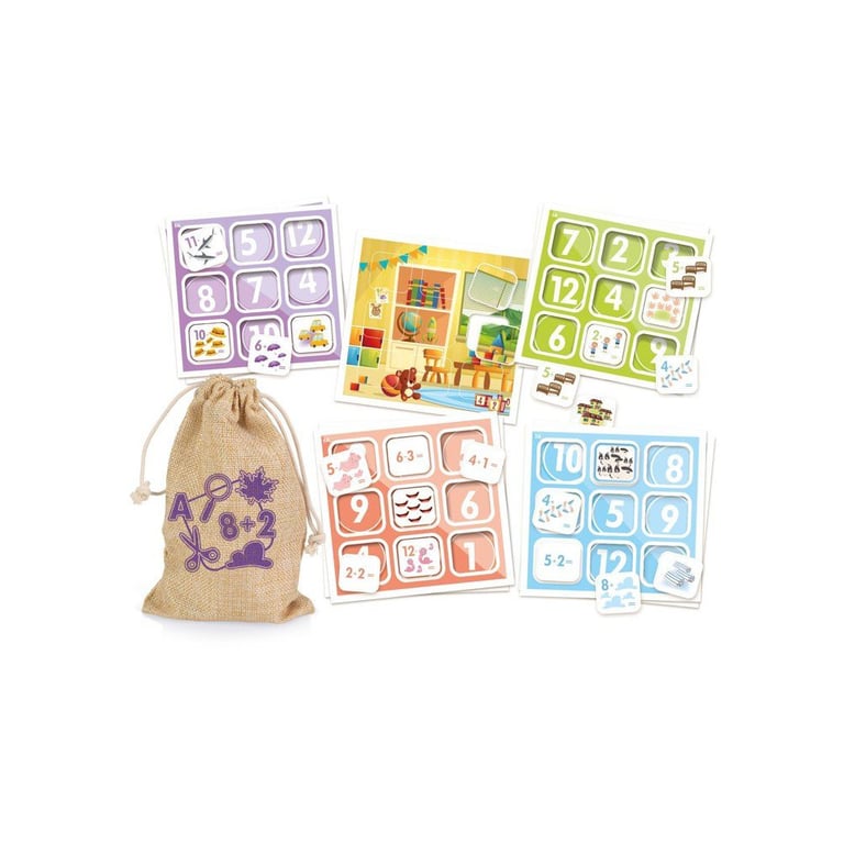 Jeu Éducatif Tactic Apprenons Les Chiffres 72 Exercices – 4 Plateaux Recto-Verso - vue 4