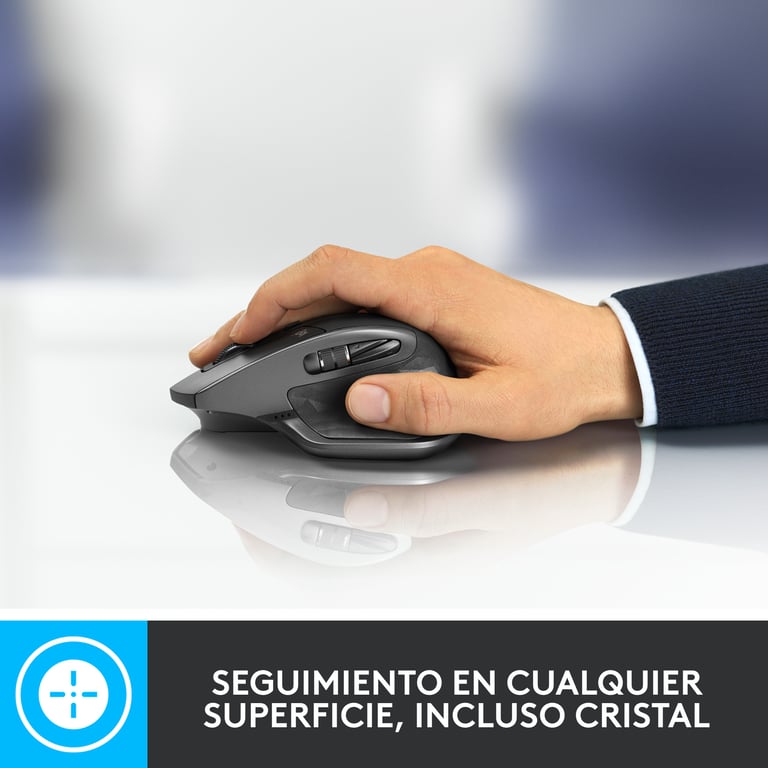Logitech MX Master 2S sans Fil Dispositifs Bluetooth ou 2 4GHz Récepteur USB Unifying Précision 4000 PPP Suivi sur toute Surface 7 Boutons Recharge Rapide PCMaci Pad OS - vue 9