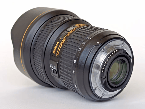 Nikon AF-S NIKKOR 14-24mm f/2.8G ED SLR Objetivo ojo de pez Negro