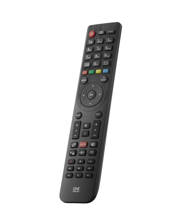Télécommande TV Telefunken One For All Fonctionne avec TOUS les téléviseurs TelefunkenSmart TV La télécommande de rechange idéale pour téléviseur URC1918 - vue 3