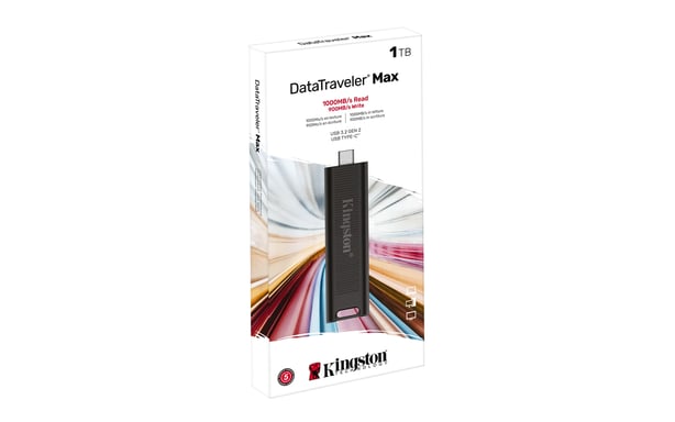 Tecnologia Kingston DataTraveler 1TB Max 1000R/900W USB 3.2 Gen 2