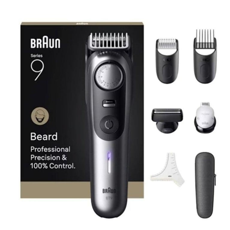 Tondeuse Barbe Braun BT9520 – 180 Min Autonomie, 50 Longueurs, Étanche - vue 6