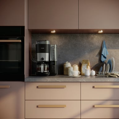 Philips Macchina per il Caffè con Macinacaffè Integrato All-in-1 HD7900/01 - Un caffè fresco e delizioso ad ogni tazza