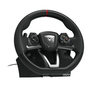 Hori Racing Wheel Overdrive Noir, Argent Volant + pédales Xbox Series S, Xbox Series X