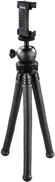Trépied FlexPro pour smartphone, GoPro et appareils photo, 27cm,noir
