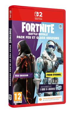 Pacchetto Fuoco e Ghiaccio Oscuri Switch 2 - 1000 V-Bucks Inclusi - Fortnite