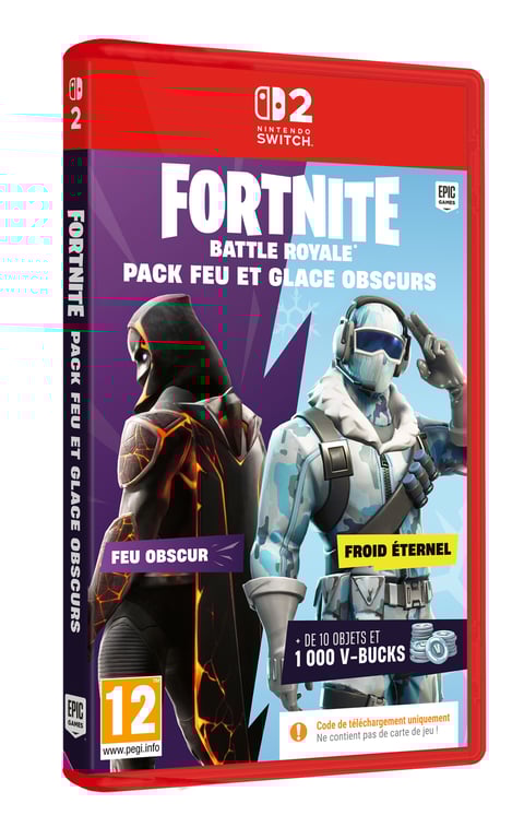 Just for Games FORTNITE Pack Feu & Glace - Neuf