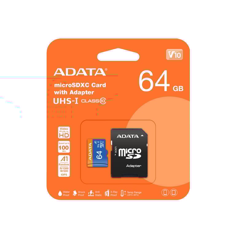 ADATA Premier MicroSDXC UHS I Classe 10 Neuf - vue 5