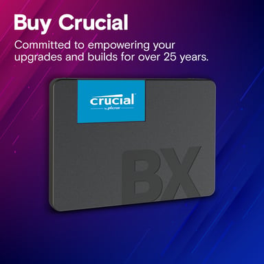 Crucial BX500 4Tb 2,5'' SATA 3D NAND