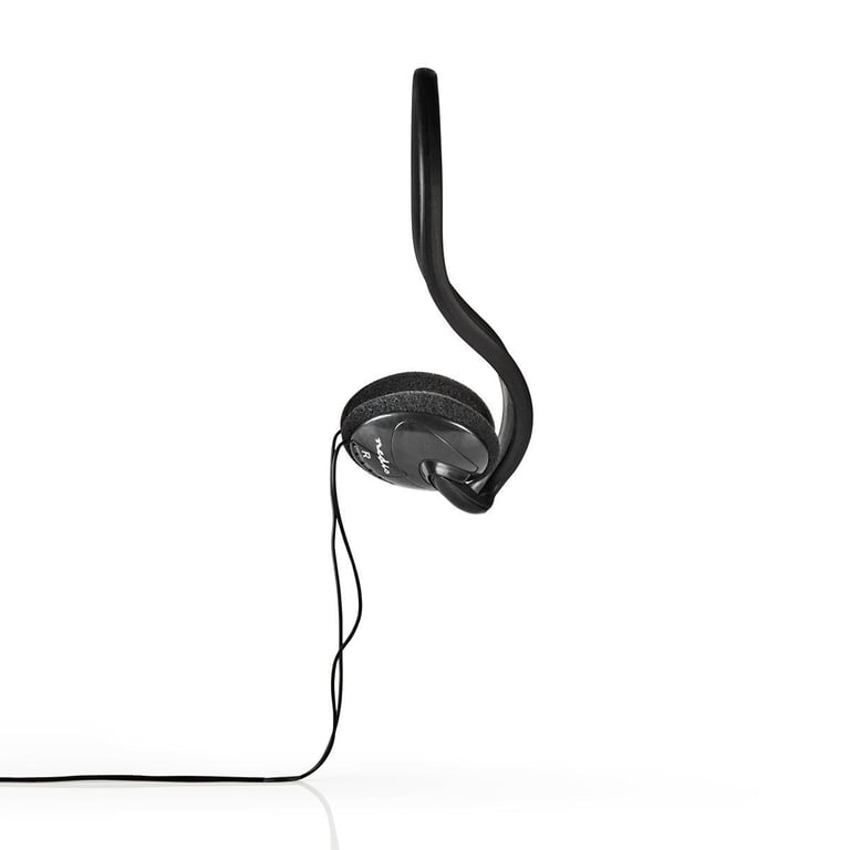 Casque Filaire Nedis HPWD1104BK – Basses Profondes, Câble 1,10 m - vue 2