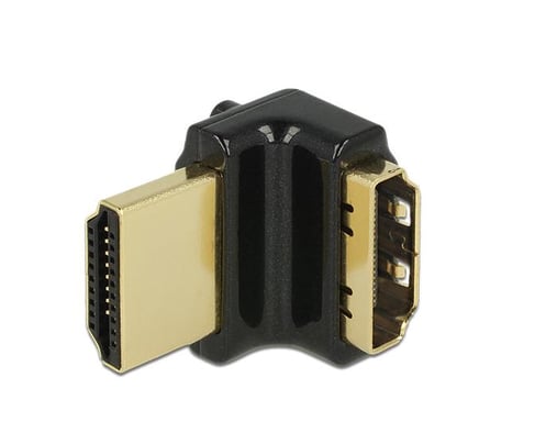 DeLOCK HDMI-A/HDMI-A F/M 90 Nero (Delock HDMI adapter)