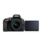 Nikon D5600 + AF-P DX 18-55 mm VR + kit fotocamera reflex SD da 16 GB 24,2 MP CMOS 6000 x 4000 pixel Nero