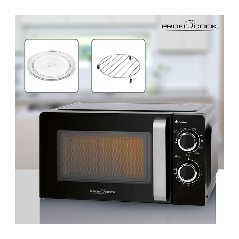 Micro-Ondes Proficook PC-MWG 1208 – Capacité 17L, Puissance 700W - vue 4