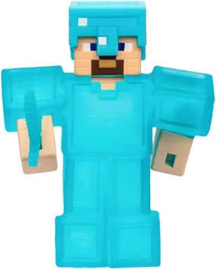 Moose Toys GOO JIT ZU - MINECRAFT - FIGURINE STEEVE 11CM