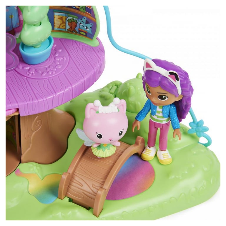 Cabane Interactive Fée Minette de Gabby - Univers Magique de Gabby et ses Chats - Neuf